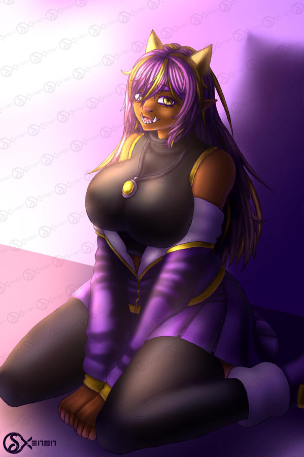 「"Hi, I'm Amber!"」- Original Character