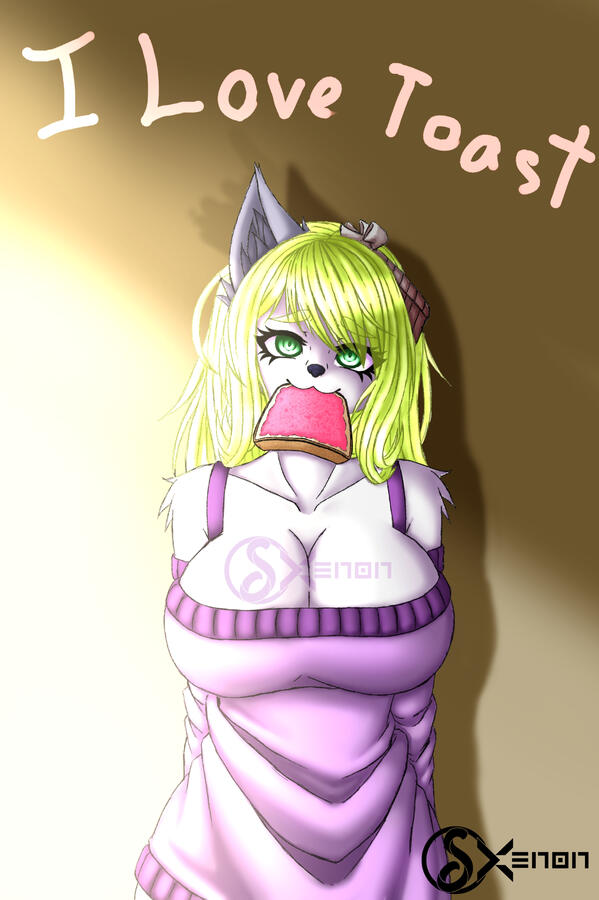 「"I love Toast!"」- DTIYS Entry